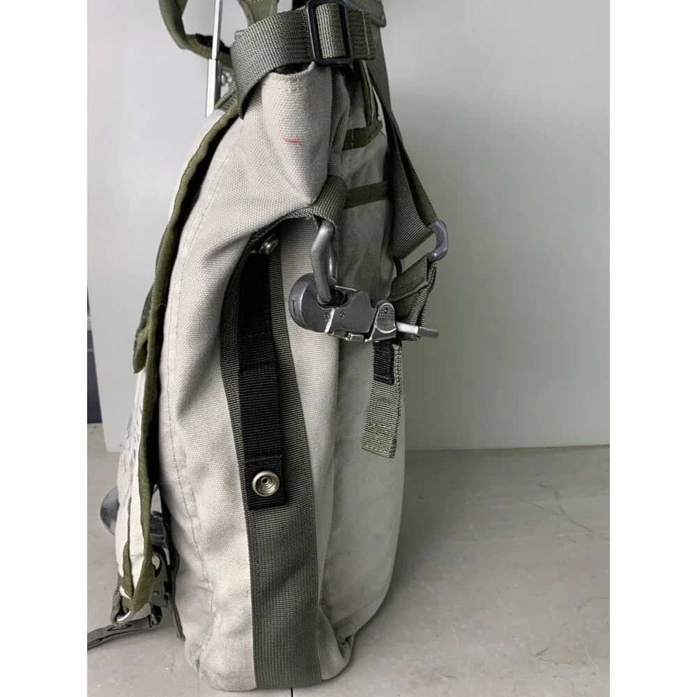 Oakley Tactical Field Gear Standard Issue Canvas Messenger Bag Adjustable Strap